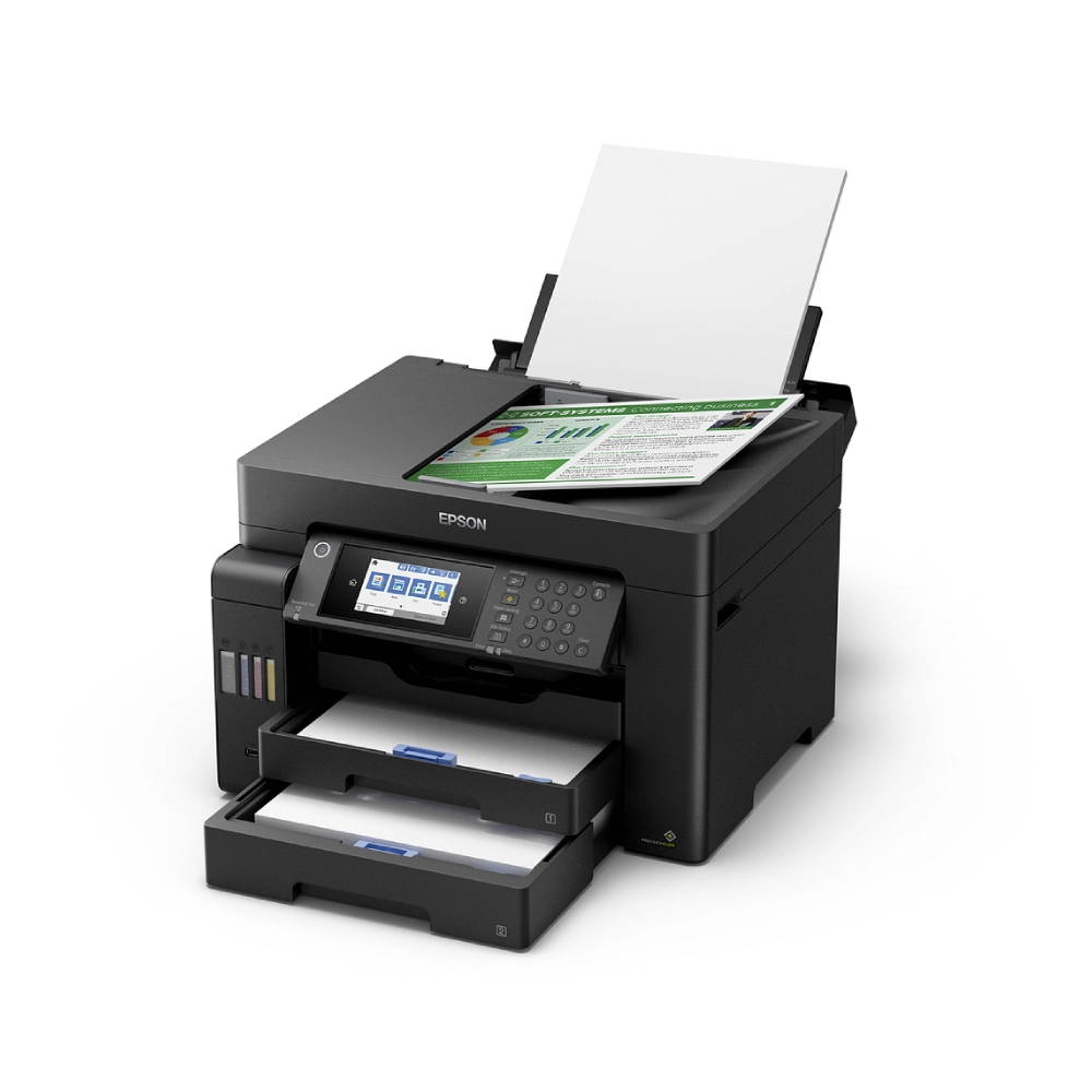 Epson Ink Tank Color Printer L15180 A3 Multi Function with Duplex | Fax | Lan | ADF | WiFi view 3